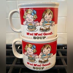 Set of Campbells Soup Mug Vintage 1997